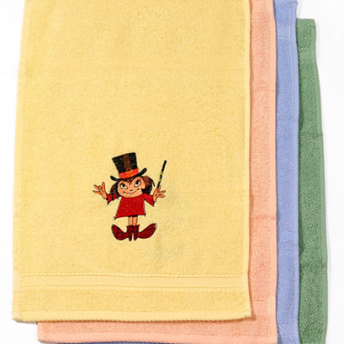 Dětské froté ručníky a osušky s výšivkou © ZS